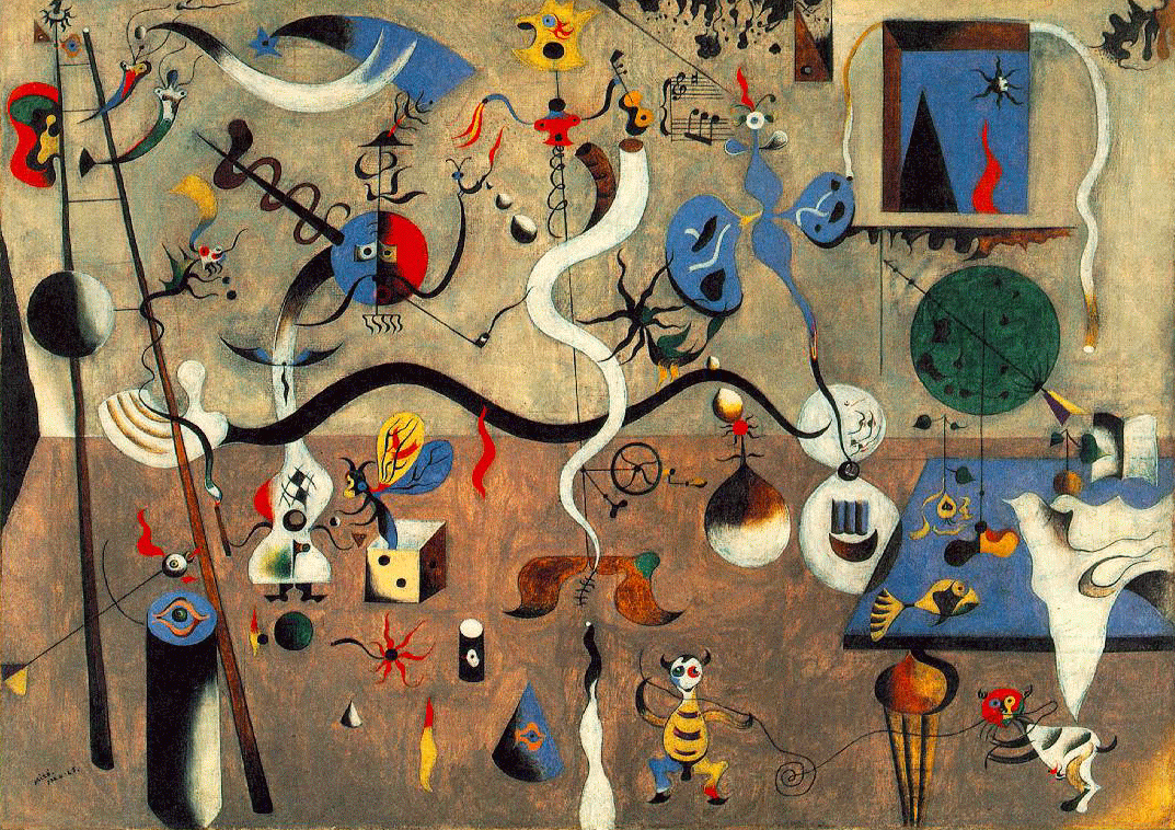 O Carnaval de Arlequim – Joan Miró