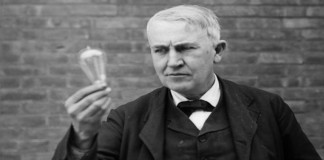 A surpreendente resposta de Thomás Edison depois de 700 fracassos