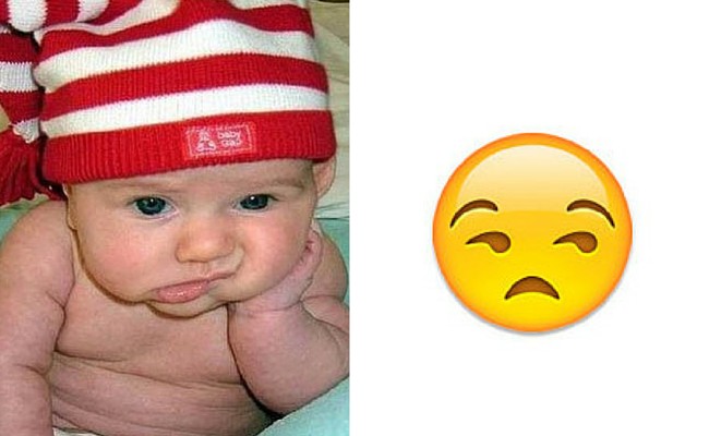 portalraizes.com - Como nascem os emojis? Dos bebês, é claro - 10 fotos hilariantes de bebês com seus respectivos emojis