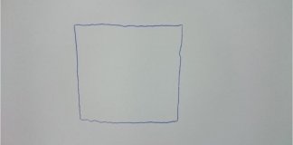 Você é capaz de desenhar um quadrado com três linhas?