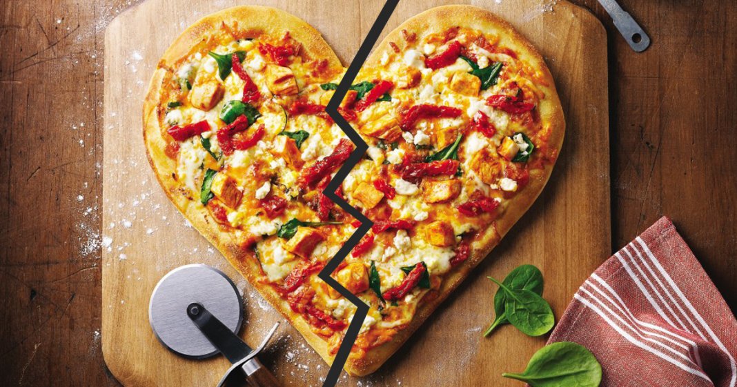 Nem sempre o amor termina em pizza – por Fabrício Carpinejar