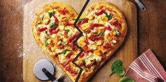 Nem sempre o amor termina em pizza – por Fabrício Carpinejar