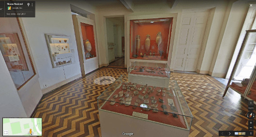 portalraizes.com - Google disponibiliza tour virtual pelo acervo do Museu Nacional antes do incêndio