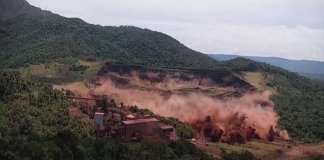 Vídeo mostra o momento do rompimento da barragem em Brumadinho