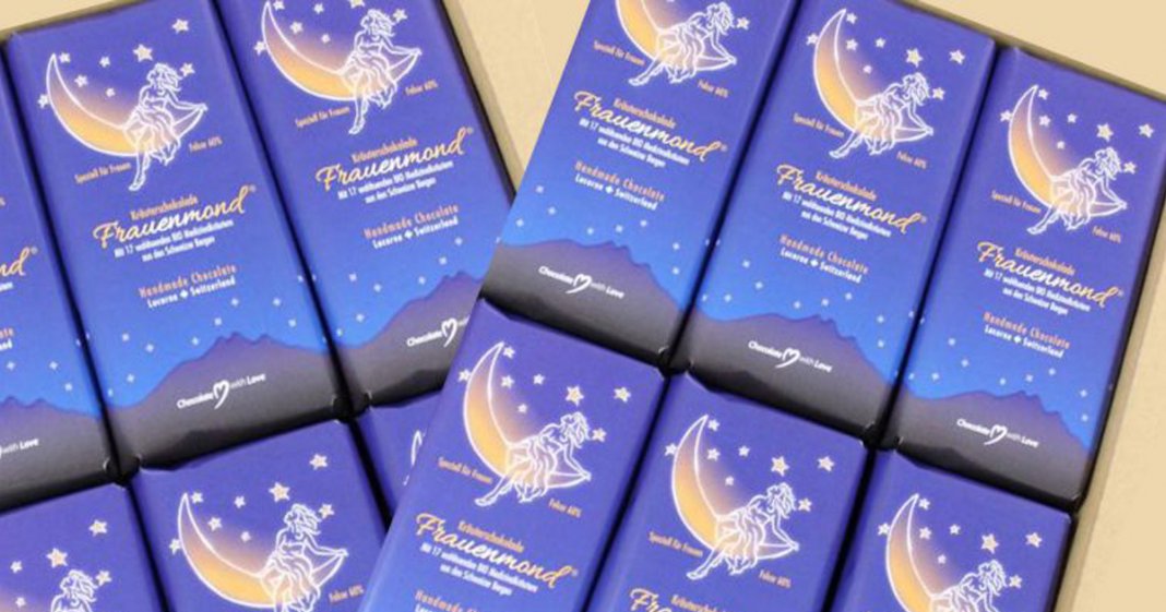 Frauenmond: O chocolate suíço que promete aliviar cólicas menstruais