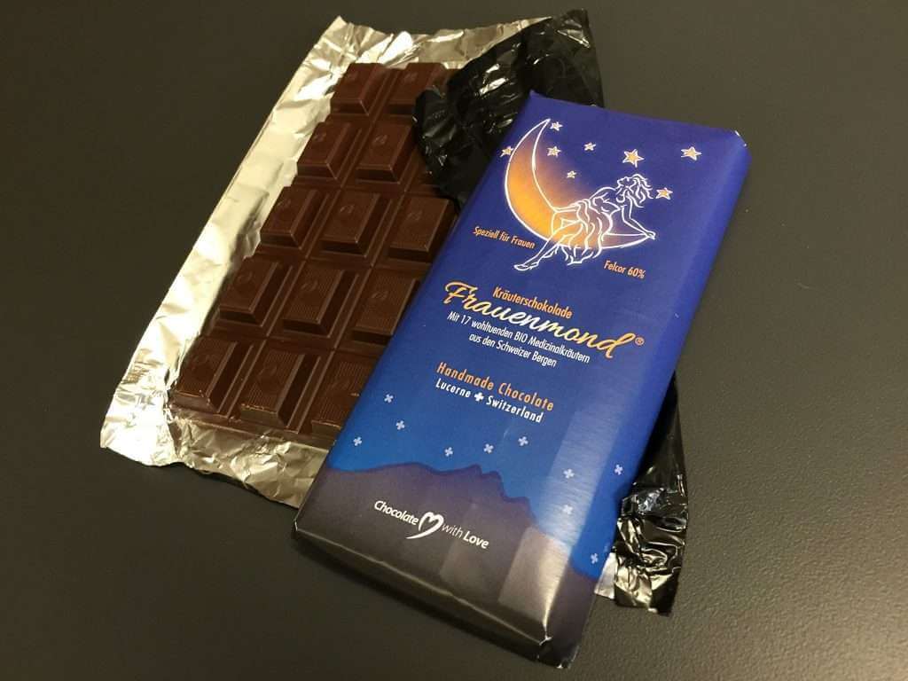 portalraizes.com - Frauenmond: O chocolate suíço que promete aliviar cólicas menstruais