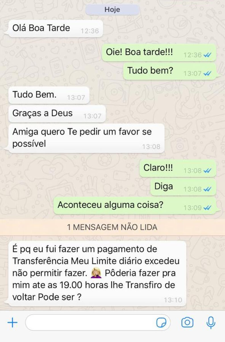 portalraizes.com - Médica cai em golpe no WhatsApp e recebe 'conselho' de bandido: 'Tem que amadurecer'