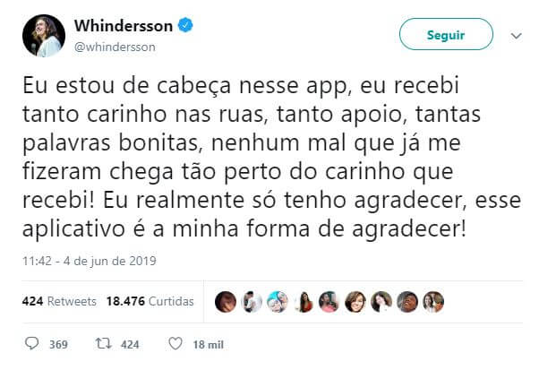 portalraizes.com - Whindersson Nunes lançará aplicativo gratuito para ajudar pessoas com depressão