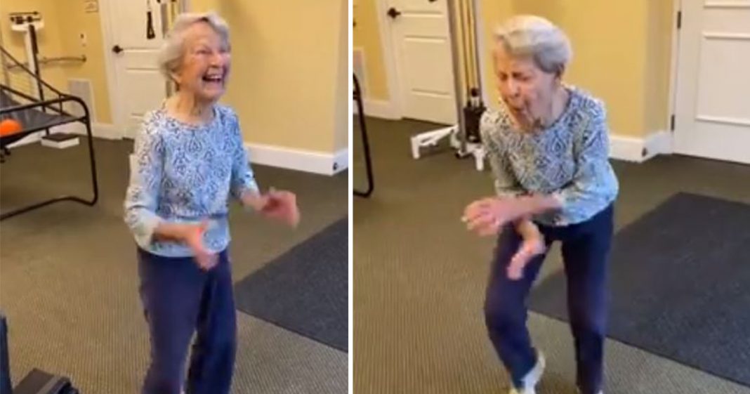 Vídeo de senhorinha de 91 anos dançando Elvis Presley viraliza