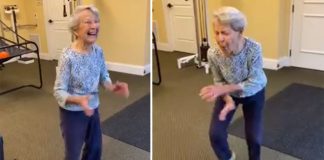 Vídeo de senhorinha de 91 anos dançando Elvis Presley viraliza