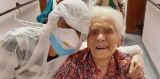 Avó italiana de 104 anos venceu a gripe espanhola e a COVID-19