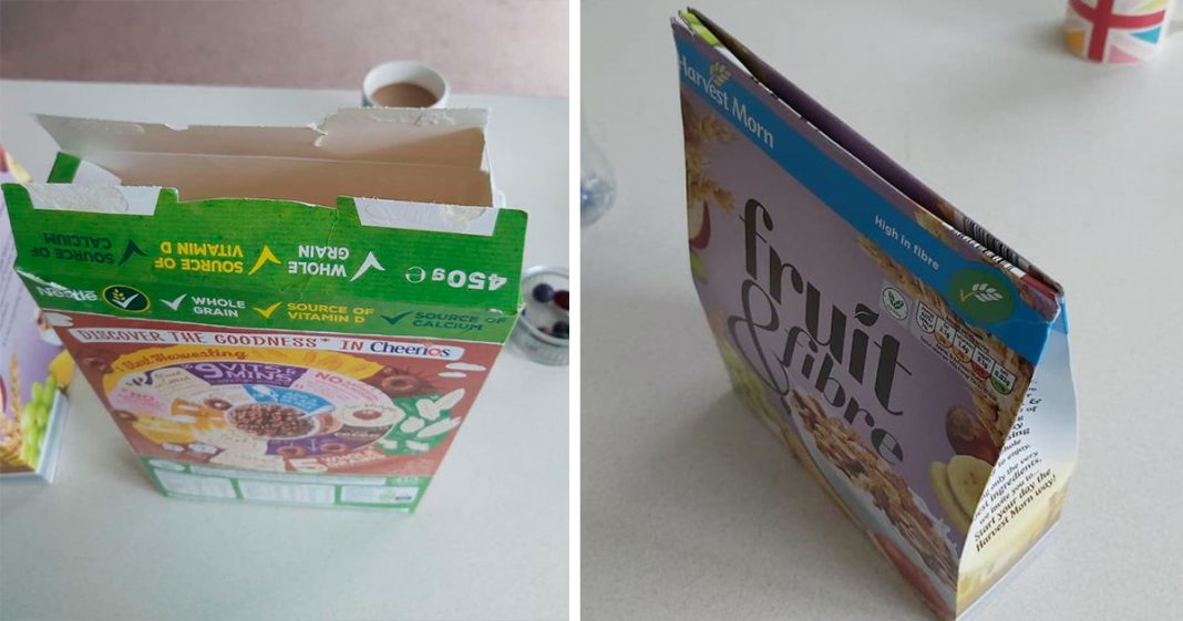 “Levou apenas 40 anos”: essa mulher alucina ao descobrir a maneira correta de fechar uma caixa de cereal