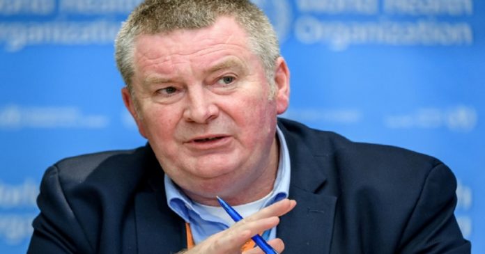 Diretor de Programas de Emergência da OMS, Michael Ryan AFP Arquivos