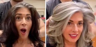 35 Fotos de antes e depois de assumir os cabelos brancos