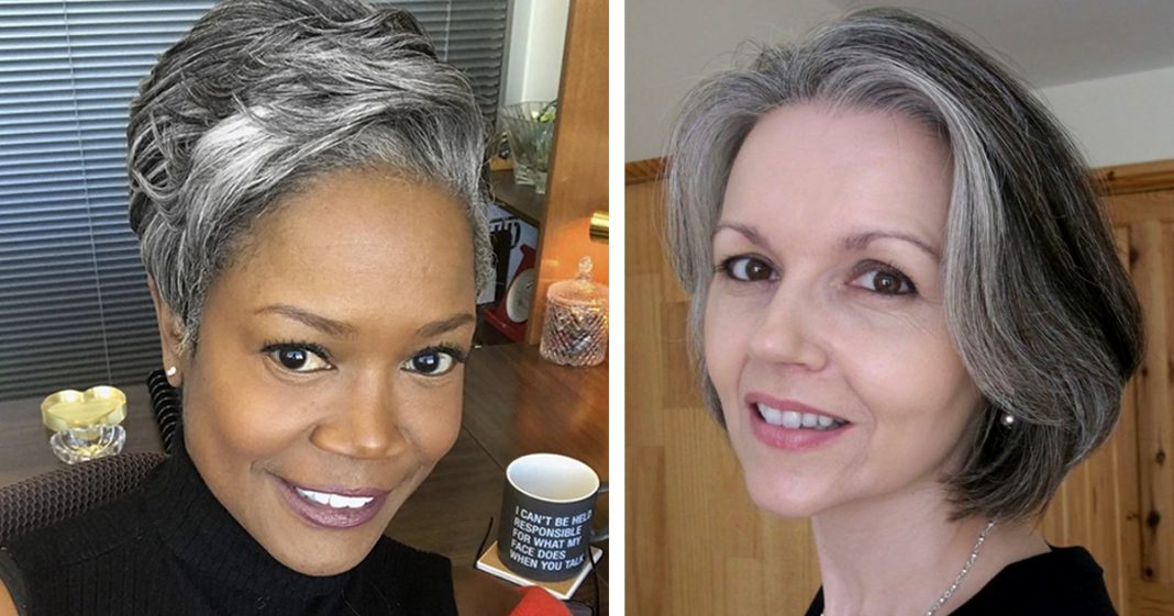 30 fotos de mulheres que assumiram os cabelos brancos