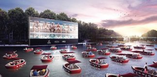 Paris: Cinema flutuante com barcos elétricos no lugar de poltronas