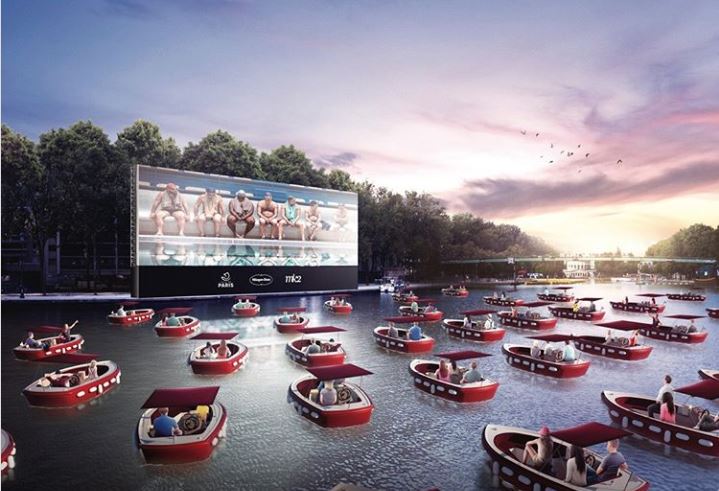 portalraizes.com - Paris: Cinema flutuante com barcos elétricos no lugar de poltronas