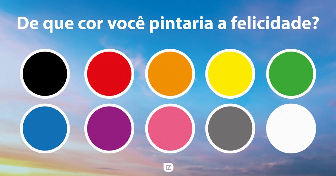 Com qual cor você pintaria a felicidade? Veja o que a sua escolha revela