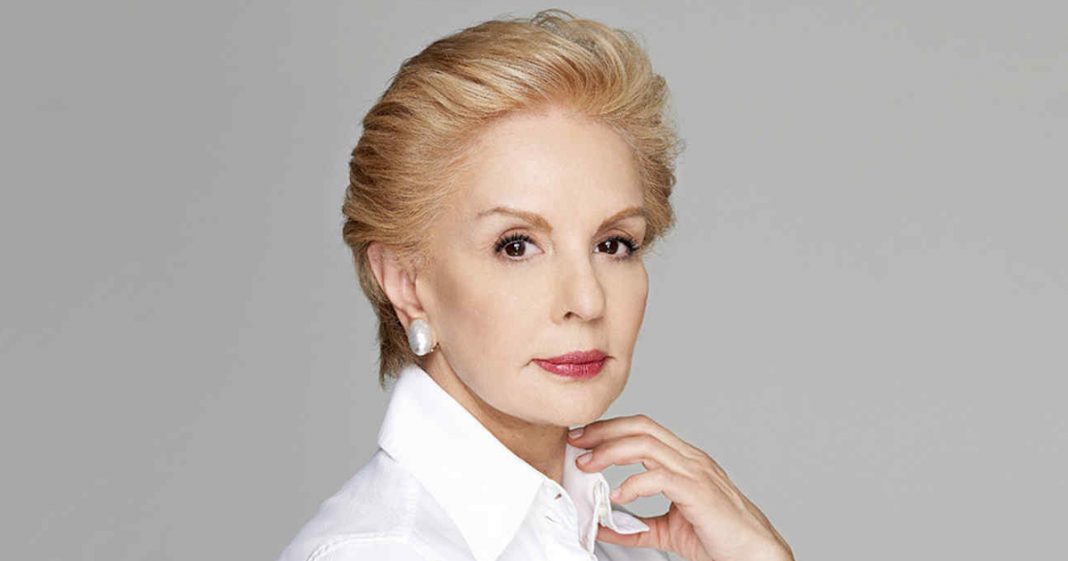 Carolina Herrera é contra mulheres acima de 40 usarem cabelos longos