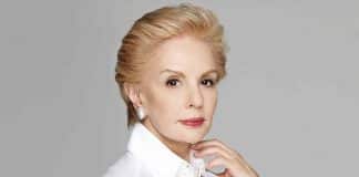 Carolina Herrera é contra mulheres acima de 40 usarem cabelos longos