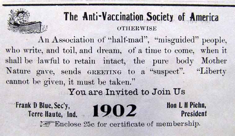 portalraizes.com - Desde o século 19 as campanhas de vacinação precisam lidar com as fake news