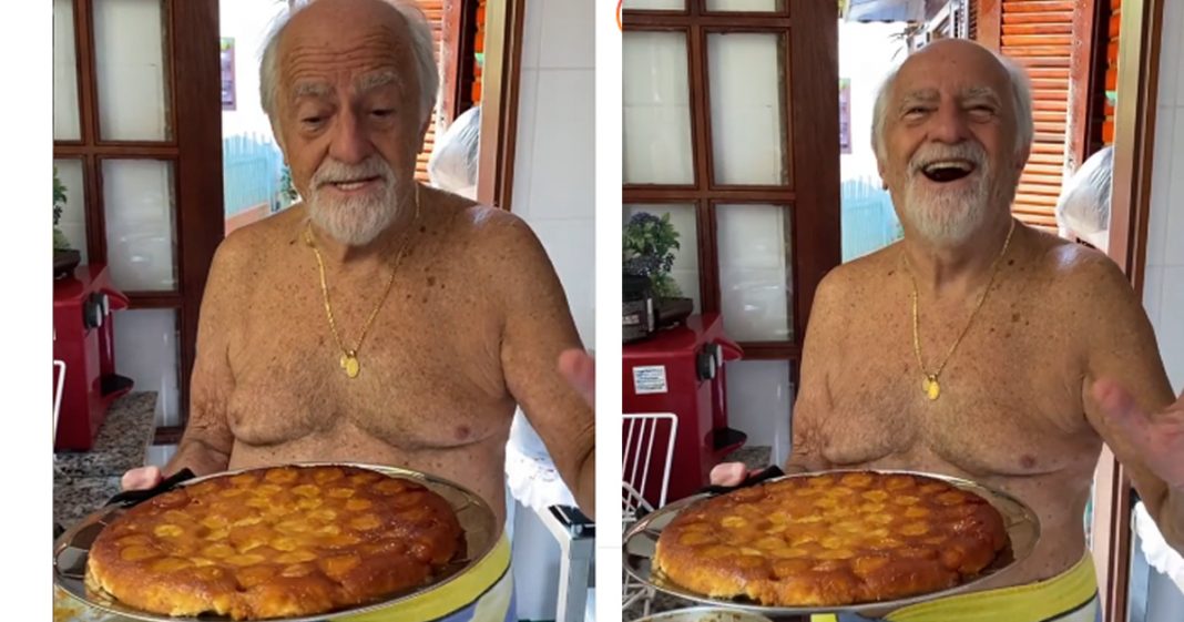 Blogueirinho Ary Fontoura viraliza com receita de bolo de banana