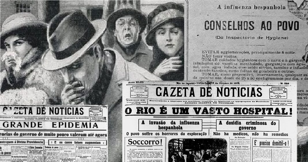 O ‘Carnaval da Ressuscitação’ e as semelhanças da covid-19 com a gripe de 1918