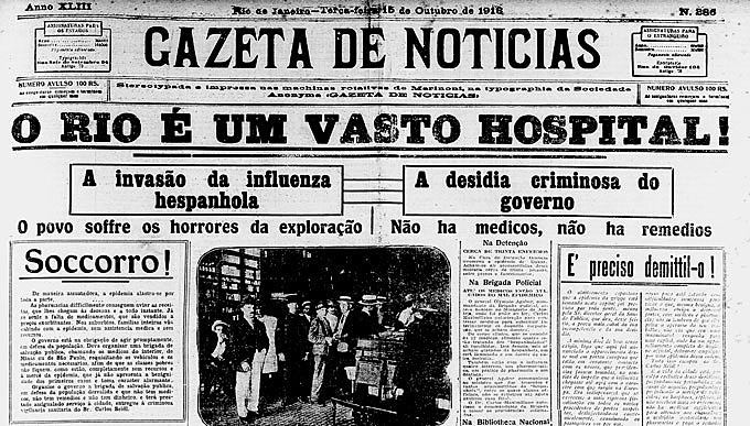 portalraizes.com - O 'Carnaval da Ressuscitação' e as semelhanças da covid-19 com a gripe de 1918