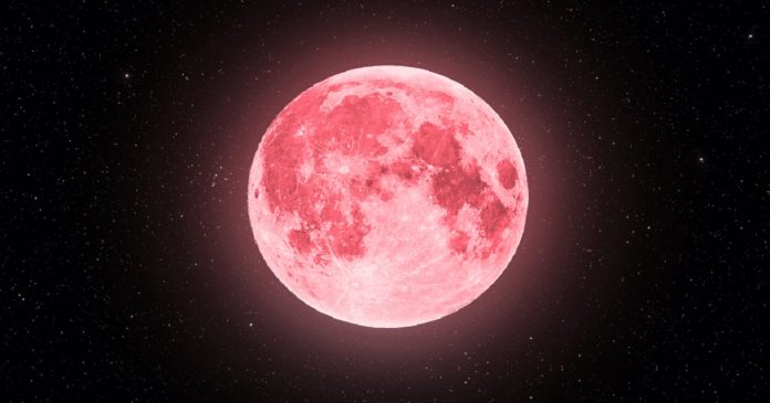 superlua rosa