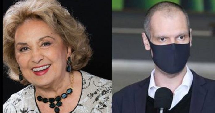 Eva Wilma e Bruno Covas