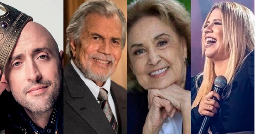 Última homenagem aos famosos que morreram em 2021