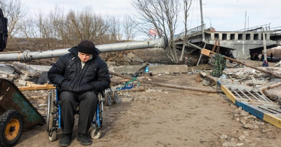 Destino arbitrário dos ucranianos com deficiência é tristeza dentro da tristeza