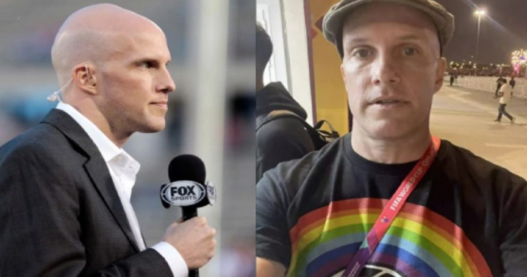 Morre no Catar o jornalista detido por usar camisa com arco-íris