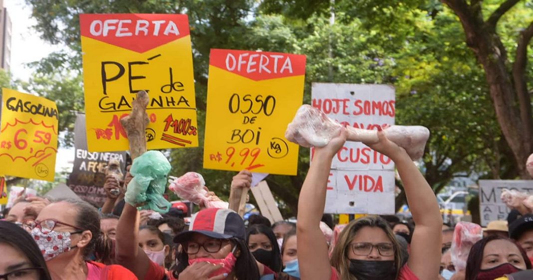 58% dos brasileiros convivem com a insegurança alimentar