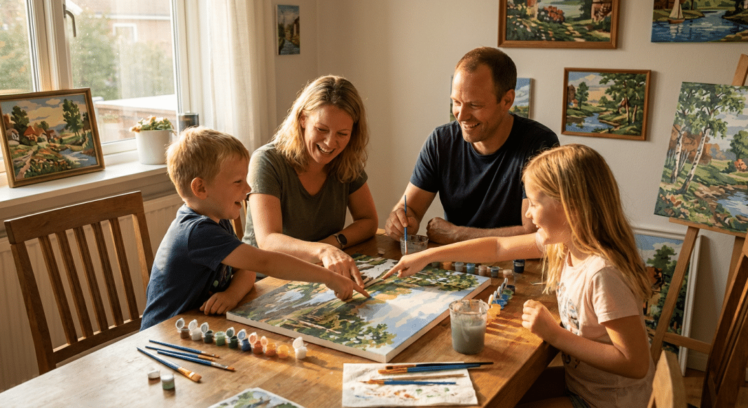 Por Que a Pintura por Números é Perfeita para o Desenvolvimento Infantil